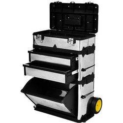 Vidaxl Trolley Porta Utensili 2 Cassetti 2 Vani Strumenti Garage Portattrezzi Vidaxl Trolley Porta Utensili 2 Cassetti 2 Vani Strumenti Garage Portattrezzi