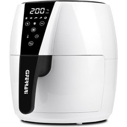 G3 Ferrari - G3 Ferrari G10195 Friggitrice Ad Aria 1500 Watt 4.8Lt 6 Programmi Bianco Nero