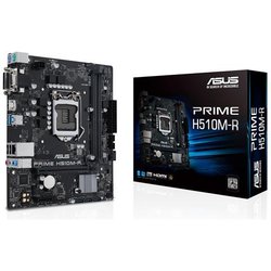 Asus Prime H510M-R R2.0-SI - Scheda Madre Intel H510 Lga 1200 Micro Atx (Pcie 4.0, Hdmi, Vga, Usb 3.2 Gen 1 Type-A, Sata 6 Gb/S, Armoury Crate, 5X Protection Iii) Asus Prime H510M-R R2.0-SI - Scheda Madre Intel H510 Lga 1200 Micro Atx (Pcie 4.0, Hdmi, Vga, Usb 3.2 Gen 1 Type-A, Sata 6 Gb/S, Armoury Crate, 5X Protection Iii)