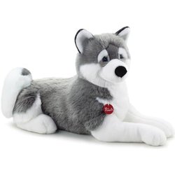 Trudi Husky Marcus Cane Peluche Gioco, Regalo Natale E Compleanno | 32X40X72Cm Taglia Xxl | Classici Cani Peluche | Modello 22276 Trudi Husky Marcus Cane Peluche Gioco, Regalo Natale E Compleanno | 32X40X72Cm Taglia Xxl | Classici Cani Peluche | Modello 22276