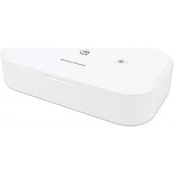 Manhattan Scatola Disinfettante Uv Con Caricabatterie Wireless Per Smartphone Manhattan Scatola Disinfettante Uv Con Caricabatterie Wireless Per Smartphone