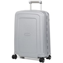 Samsonite S'cure - Spinner S, Bagaglio A Mano, 55 Cm, 34 L, Argento (Silver)