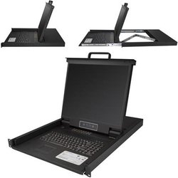 Startech.Com Console Kvm Per Armadio Rack, Kvm Switch Vga A 16 Porte Integrato, Monitor Lcd 19", Cassetto Kvm 1U Con Cavi Da 1,8 M, Osd Kvm, Supporto Usb+Vga, Tastiera Inglese (RKCONS1916K) Startech.Com Console Kvm Per Armadio Rack, Kvm Switch Vga A 16 Porte Integrato, Monitor Lcd 19", Cassetto Kvm 1U Con Cavi Da 1,8 M, Osd Kvm, Supporto Usb+Vga, Tastiera Inglese (RKCONS1916K)