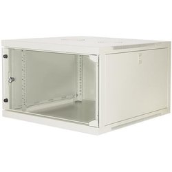 Link LK1907U66G Armadio Rack 19" 6 Unità Da Muro 350X 540 X Profondità 600 Mm, Grigio Chiaro