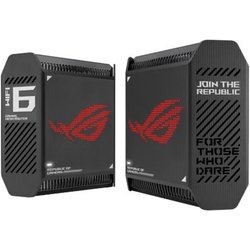 Asus Rog Rapture GT6 Confezione Da 2 - Sistema Mesh Wifi 6 Triple Band (Copertura Fino A 540 M², Porta 2,5 G, Accelerazione Di Gioco, Rangeboost Plus, 5,9 Ghz, Sicurezza Di Rete), Nero Asus Rog Rapture GT6 Confezione Da 2 - Sistema Mesh Wifi 6 Triple Band (Copertura Fino A 540 M², Porta 2,5 G, Accelerazione Di Gioco, Rangeboost Plus, 5,9 Ghz, Sicurezza Di Rete), Nero