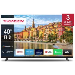 Thomson 40FG2S14 Tv Full Hd 40'' Smart Google Tv Black Cert TivuSat Thomson 40FG2S14 Tv Full Hd 40'' Smart Google Tv Black Cert TivuSat