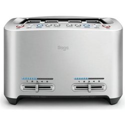 Sage The Smart Toast 4 5 4 Fetta/E Argento Sage The Smart Toast 4 5 4 Fetta/E Argento