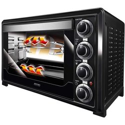 Mpm MPE-05/T Forno A Convezione 32 Litri, Girarrosto Per Polli Acciaio Inossidabile, Porta A Doppio Vetro, 5 Modalità Di Calore, Timer, Regolazione Della Temperatura, Nero, 1600W Mpm MPE-05/T Forno A Convezione 32 Litri, Girarrosto Per Polli Acciaio Inossidabile, Porta A Doppio Vetro, 5 Modalità Di Calore, Timer, Regolazione Della Temperatura, Nero, 1600W