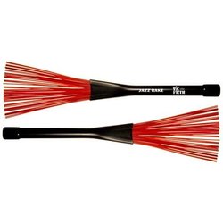 Vic Firth Spazzola Jazz Retrattile, Impugnatura In Plastica, Rossa Vic Firth Spazzola Jazz Retrattile, Impugnatura In Plastica, Rossa