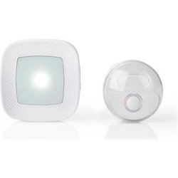 Nedis - Kit Campanello Wireless Nedis - Alimentazione Di Rete - 36 Melodie - Bianco