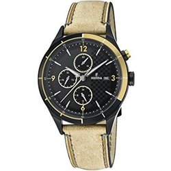 Festina Orologio Uomo Analogico Pelle Beige - Quarzo Multifunzione Elegante, Data - Vetro Minerale Resistente - Impermeabile 5 Atm - F16994/1 Special Prices Festina Orologio Uomo Analogico Pelle Beige - Quarzo Multifunzione Elegante, Data - Vetro Minerale Resistente - Impermeabile 5 Atm - F16994/1 Special Prices