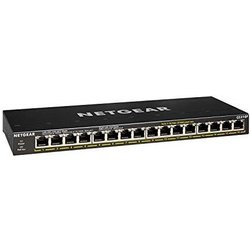 Netgear GS316P Switch Non Gestito Gigabit Ethernet 10-100-1000 Nero Supporto Power Over Ethernet Netgear GS316P Switch Non Gestito Gigabit Ethernet 10-100-1000 Nero Supporto Power Over Ethernet