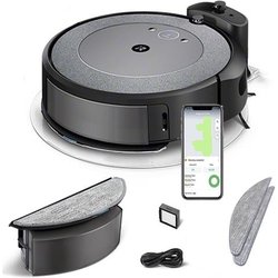 iRobot Roomba Combo i5, Robot Aspirapolvere Lavapavimenti, Mappatura Intelligente, Wi-Fi, Rilevamento Ostacoli, 2 Spazzole in Gomma Multi-Superficie, Programmabile con App e Assistente Vocale iRobot Roomba Combo i5, Robot Aspirapolvere Lavapavimenti, Mappatura Intelligente, Wi-Fi, Rilevamento Ostacoli, 2 Spazzole in Gomma Multi-Superficie, Programmabile con App e Assistente Vocale