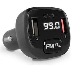 Energy Sistem - Trasmettitore Fm Energy Sistem Per Auto - Bluetooth - Microsd - Usb Mp3 - Assistente Vocale - Vivavoce - Colore Nero