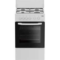 Beko - Cucina A Gas Css42014fw-nero, Bianco Beko - Cucina A Gas Css42014fw-nero, Bianco
