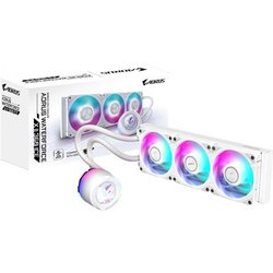 Gigabyte Aorus Waterforce X Ii 360 Ice Raffreddamento A Liquido Per Cpu Aio - 3X Ventole Argb Da 120 Mm, Lcd A Colori, DAISY-CHAIN, Compatibile Con Intel Lga 1851 E Amd AM5 Gigabyte Aorus Waterforce X Ii 360 Ice Raffreddamento A Liquido Per Cpu Aio - 3X Ventole Argb Da 120 Mm, Lcd A Colori, DAISY-CHAIN, Compatibile Con Intel Lga 1851 E Amd AM5