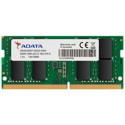 Adata AD4S320016G22-SGN Memoria Ram 16Gb DDR4 3200 MHz