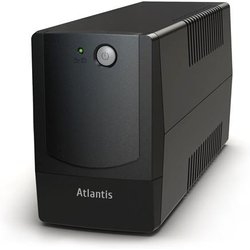 Atlantis OnePower PX800, UPS Line Interactive 800VA-400W, AVR (3 stadi), Onda PseudoSinusoidale, 4 prese IEC, 1 Batteria 12V 7Ah