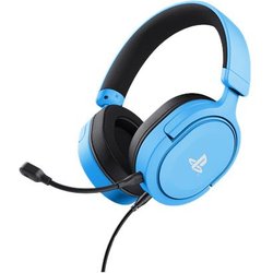 Trust Gaming Gxt 498B Forta Cuffie PS5 E PS4 Licenza Ufficiale Playstation 5, Driver 50 Mm, Audio 3D, Cavo Da 1,2 M, Microfono Staccabile, Jack Audio 3.5 Mm, Cuffie Gaming Cablate, Blu Trust Gaming Gxt 498B Forta Cuffie PS5 E PS4 Licenza Ufficiale Playstation 5, Driver 50 Mm, Audio 3D, Cavo Da 1,2 M, Microfono Staccabile, Jack Audio 3.5 Mm, Cuffie Gaming Cablate, Blu
