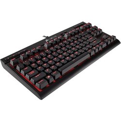 Corsair K63 Tastiera Meccanica Gaming, Cherry Mx Red, Retroilluminato Rosso, Italiano Qwerty, Nero Corsair K63 Tastiera Meccanica Gaming, Cherry Mx Red, Retroilluminato Rosso, Italiano Qwerty, Nero