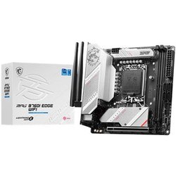MSI MPG B760I EDGE WIFI Scheda Madre LGA 1700 2 Ddr5 1Pci-ex16 2 M.2 4 Sata 6 ITX