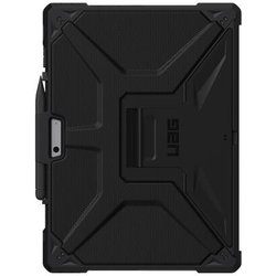 Urban Armor Gear Uag - Custodia Protettiva Progettata Per Microsoft Surface Pro 11/10/9, Con Cavalletto Integrato E Portapenne, Compatibile Con Tastiera Di Tipo Resistente, Colore Nero