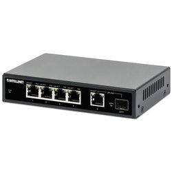Intellinet Switch Gigabit Ethernet Poe+ 5 Porte Con Porta Sfp Intellinet Switch Gigabit Ethernet Poe+ 5 Porte Con Porta Sfp