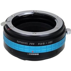 Fotodiox Pro Adattatore Per Obiettivo Compatibile Con Obiettivi Nikon G Su Fotocamere Con Attacco Sony E Fotodiox Pro Adattatore Per Obiettivo Compatibile Con Obiettivi Nikon G Su Fotocamere Con Attacco Sony E