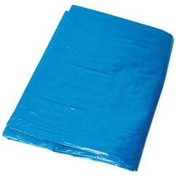 Silverline 244987 - Telone Di Copertura, 2,4 X 3 M, Colore: Blu Silverline 244987 - Telone Di Copertura, 2,4 X 3 M, Colore: Blu