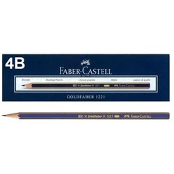 FABER-CASTELL - Faber Castell 112504 - Matita Di Grafite Goldfaber 1221 - 4B - Conf. 12 Pz
