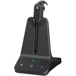 Yealink WH63 E2 Uc Auricolare Wireless A Clip Musica E Chiamate Nero