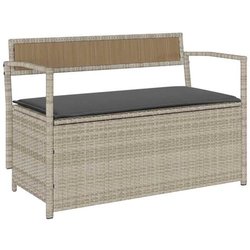 Vidaxl Panca Portaoggetti Da Giardino Con Cuscino In Polyrattan, Panca Da Giardino, Panca Da Giardino, Panca Da Giardino, Panca Da Esterno Vidaxl Panca Portaoggetti Da Giardino Con Cuscino In Polyrattan, Panca Da Giardino, Panca Da Giardino, Panca Da Giardino, Panca Da Esterno