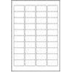 Lotto Da 4000 Etichette Laser Bianche - 45,7X25,4 Mm, Lotto Da 4000 Etichette Laser Bianche - 45,7X25,4 Mm,