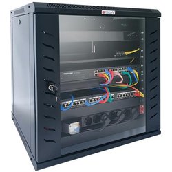 Techly Professional 367485 Armadio Rack 19" A Muro 12 Unità P.600 Mm Flat Pack Nero Nero Techly Professional 367485 Armadio Rack 19" A Muro 12 Unità P.600 Mm Flat Pack Nero Nero