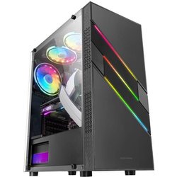 Mars Gaming MC-U3 Nero, Case PC Gaming ATX XL, Frontale Triplo ARGB, Ventola ARGB 12 cm, Finestra Vetro Temperato Mars Gaming MC-U3 Nero, Case PC Gaming ATX XL, Frontale Triplo ARGB, Ventola ARGB 12 cm, Finestra Vetro Temperato