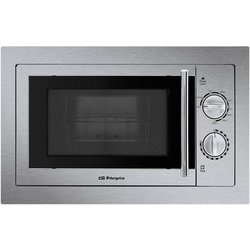 Orbegozo MIG 2033, Microonde, 800 W, grill da 1000 W, 9 livelli operativi, capacità 20 litri, programma di scongelamento, timer manuale 30 minuti, incasso, acciaio inossidabile Orbegozo MIG 2033, Microonde, 800 W, grill da 1000 W, 9 livelli operativi, capacità 20 litri, programma di scongelamento, timer manuale 30 minuti, incasso, acciaio inossidabile