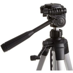 Amazon Basics Treppiede Binoculare Da 152 Cm, Per Telecamera, Leggero, Con Dslr E Custodia, Nero