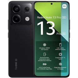 Xiaomi Redmi Note 13 Pro 5G Smartphone 8+256GB Snapdragon 7s Gen 2 6.67" Super QPD, Ultra-Clear 200MP Camera, Black (EU Versione) Xiaomi Redmi Note 13 Pro 5G Smartphone 8+256GB Snapdragon 7s Gen 2 6.67" Super QPD, Ultra-Clear 200MP Camera, Black (EU Versione)