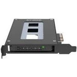 Icy Box - Icy Dock Wechselrahmen U. 2/U. 3 Nvme Ssd F. Pcie Slot (Mb111Vp-B)
