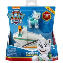 Spin Master - Personaggio Spin Master 6061802 Paw Patrol Veicolo Base Everest