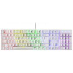 Mars Gaming MK422 Bianco, Tastiera Meccanica Gaming Rgb, Antighosting, Switch Meccanico Marrone, Lingua Italiana Mars Gaming MK422 Bianco, Tastiera Meccanica Gaming Rgb, Antighosting, Switch Meccanico Marrone, Lingua Italiana