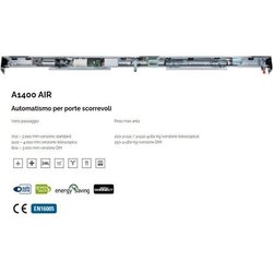 FAAC - Kit Base 1 Anta A1400 Air Rd Fra Porta Automatica Scorrevole 10514002 4pz