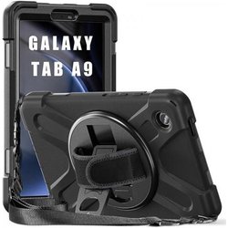 Estuff Austin Defender Case Samsung Galaxy Tab A9+ With Hand, W128609215 (Galaxy Tab A9+ With Hand Strap And Shoulder Strap. Nero) Estuff Austin Defender Case Samsung Galaxy Tab A9+ With Hand, W128609215 (Galaxy Tab A9+ With Hand Strap And Shoulder Strap. Nero)