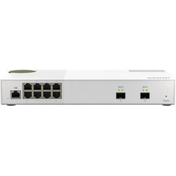 Qnap QSW-M2108-2S Switch di Rete Gestito Grigio 8 Porte 2.5Gbps 2 Porte 10Gbps SFP+ Qnap QSW-M2108-2S Switch di Rete Gestito Grigio 8 Porte 2.5Gbps 2 Porte 10Gbps SFP+