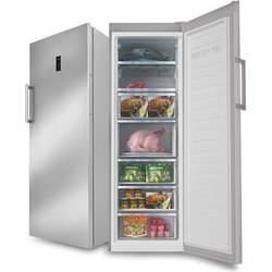 Schaub Lorenz SSCVND300X - Congelatore Verticale 300 L, 176 cm, Classe F, 45 dB, Total No Frost, 7 Cassetti, Inox Schaub Lorenz SSCVND300X - Congelatore Verticale 300 L, 176 cm, Classe F, 45 dB, Total No Frost, 7 Cassetti, Inox