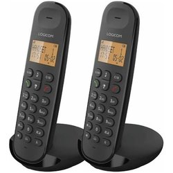 Logicom Iloa 250 Telefono Fisso Wireless Senza Risponditore - Duo - Telefoni Analogici E Dect - Nero Logicom Iloa 250 Telefono Fisso Wireless Senza Risponditore - Duo - Telefoni Analogici E Dect - Nero