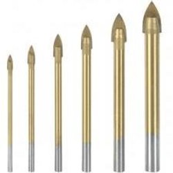 RIBITECH - PRFEVCX6 / VB Set 6 Punte Ad Alette In Valigetta