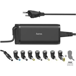 Hama Alimentatore Di Rete Per Computer Portatile 15 V, 19 V, 90 W (Alimentatore Universale Per Laptop, Caricatore Portatile Con 8 Connettori Per Notebook Per Modelli Comuni, Alimentatore Di Rete Per Hama Alimentatore Di Rete Per Computer Portatile 15 V, 19 V, 90 W (Alimentatore Universale Per Laptop, Caricatore Portatile Con 8 Connettori Per Notebook Per Modelli Comuni, Alimentatore Di Rete Per