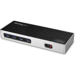 Startech.Com Dock USB-C E USB-A, Dock Doppio Monitor Displayport + Hdmi 4K 60Hz, Docking Station Ibrida Usb 3.0 Per Laptop USB-C O USB-A, 6X Usb Type-A, Gbe, Usb 3.2 Gen 1, Mac/Window (DK30A2DH)