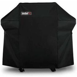 Weber Copertura Per Bbq Premium Per Serie Spirit & Spirit Ii 300, Traspirante, Resistente Ai Raggi Uv E All'acqua, Con Chiusura In Velcro Per Fissaggio - Nero (7183) Weber Copertura Per Bbq Premium Per Serie Spirit & Spirit Ii 300, Traspirante, Resistente Ai Raggi Uv E All'acqua, Con Chiusura In Velcro Per Fissaggio - Nero (7183)